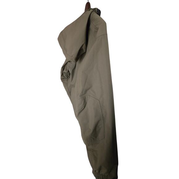 SOREL Men's Waterproof Zip up Hooded Omni-Tech Khaki Earth Tone Coat JacketLarge - Picture 11 of 13